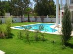 Garden + pool